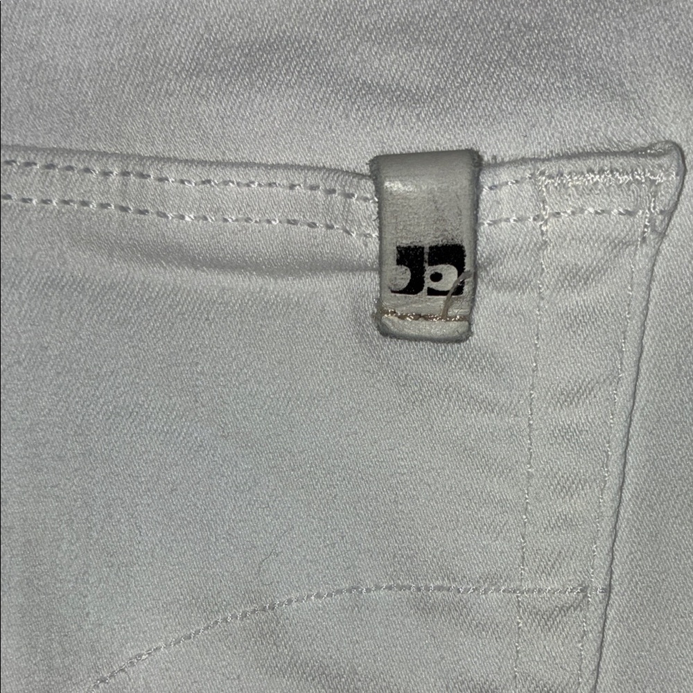 Joe's Jeans Women's, 31, White EUC High-Rise Straight Leg Denim euc - Picture 7 of 15
